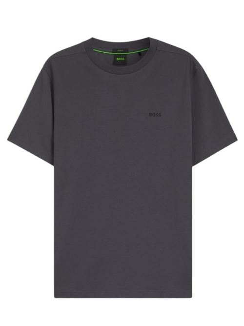 Stretch cotton T-shirt with logo BOSS | 50506373 TEE.071